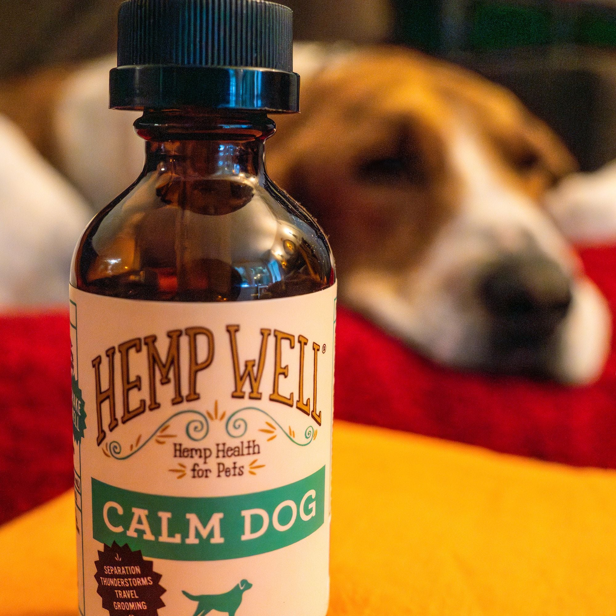 Calming pet products - Hemp Well