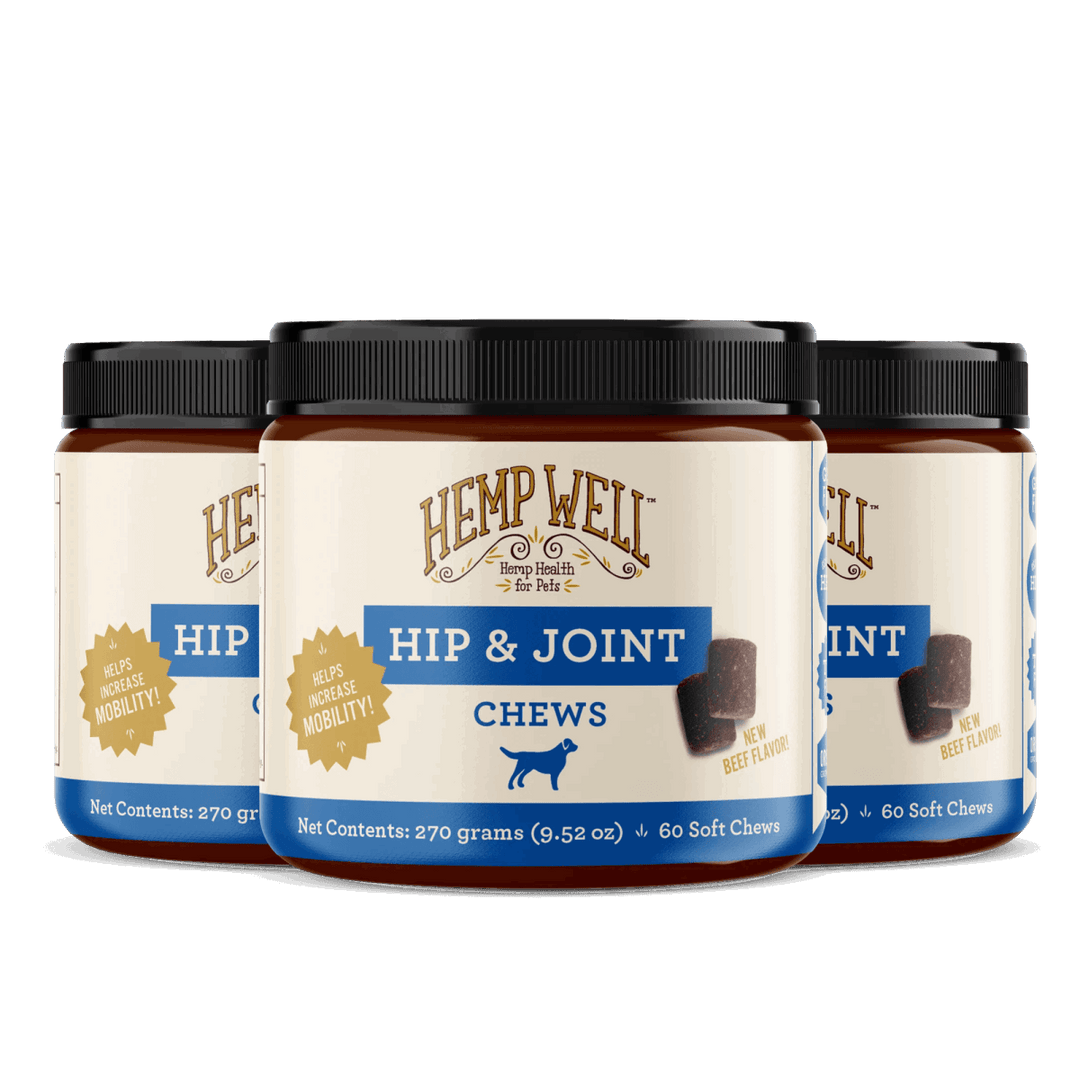 Hip & Joint Dog Soft Chews - Hemp Well dog hip Hip Joint Dog