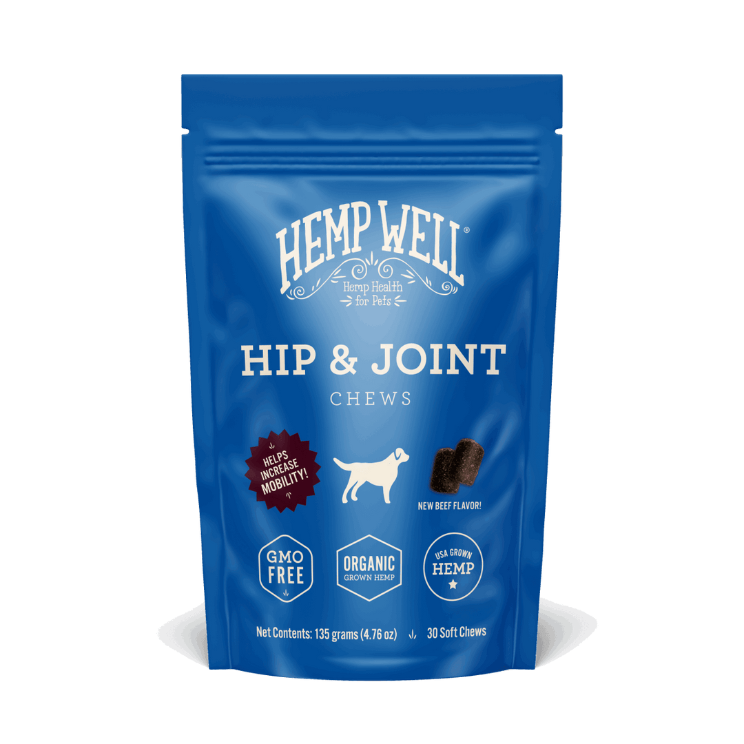 Hip & Joint Dog Soft Chews - Hemp Well dog hip Hip Joint Dog