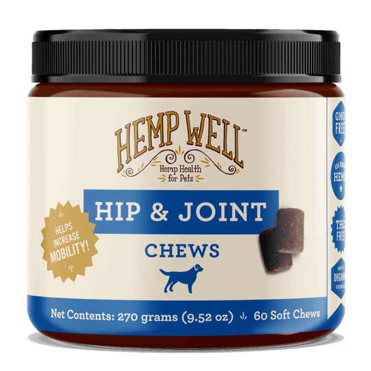 Hip & Joint Dog Soft Chews - Hemp Well dog hip Hip Joint Dog