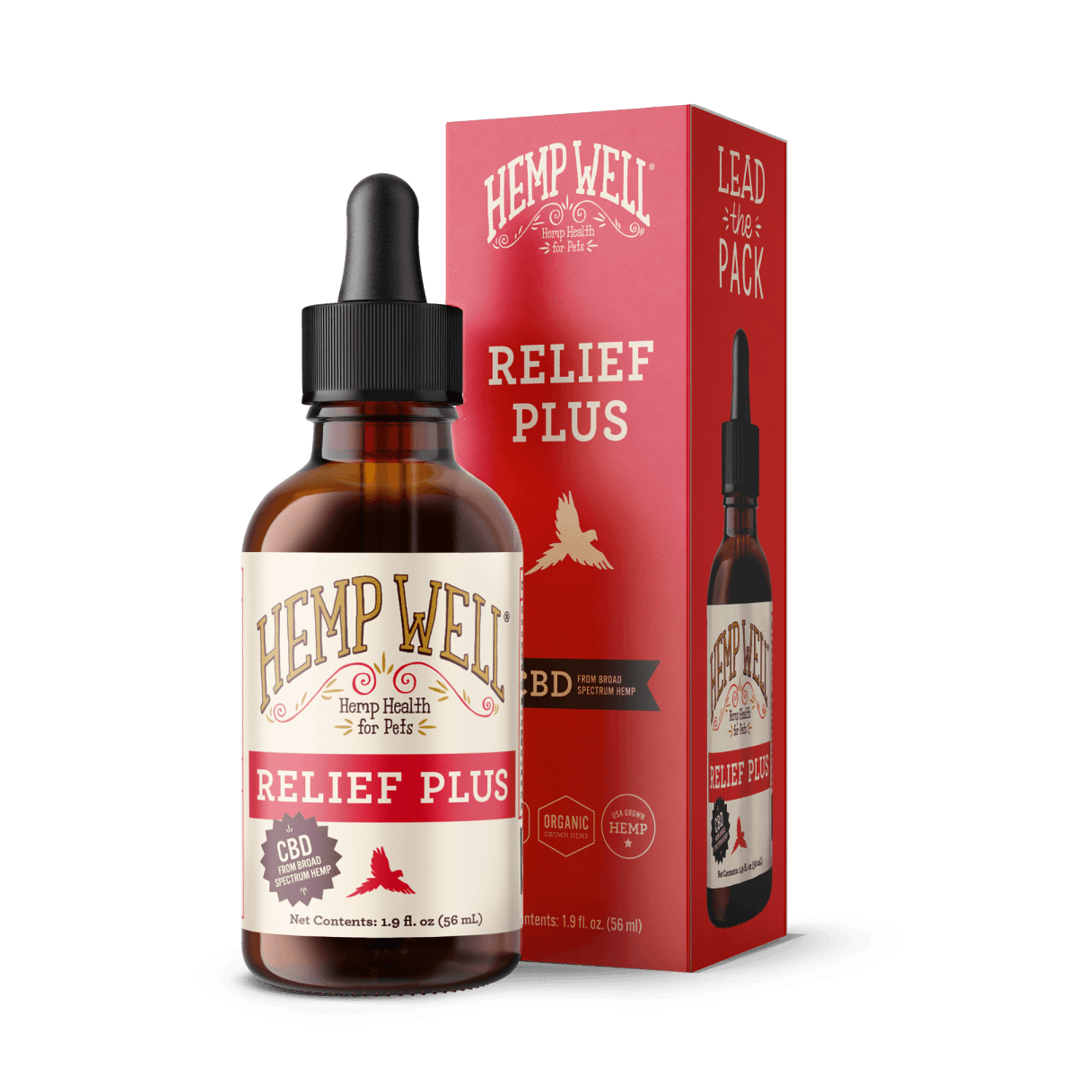 Bird Relief Plus: CBD-Infused Solution for Anxiety & Pain – Hemp Well