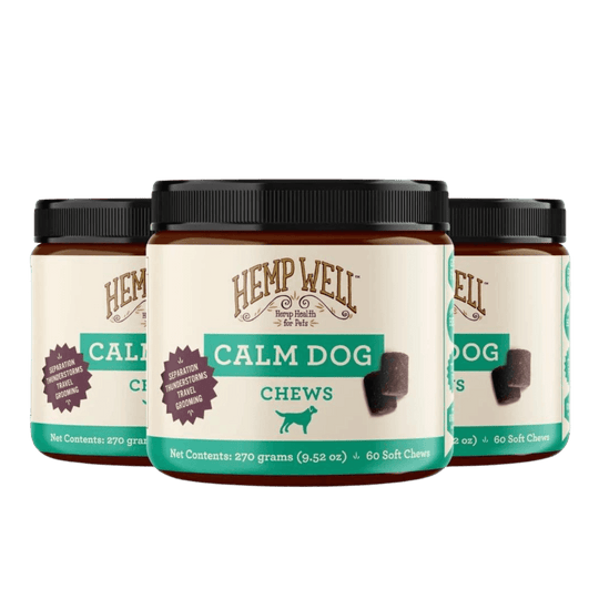Calm Dog Soft Chews - Hemp Well anxiety calm Calm Dog