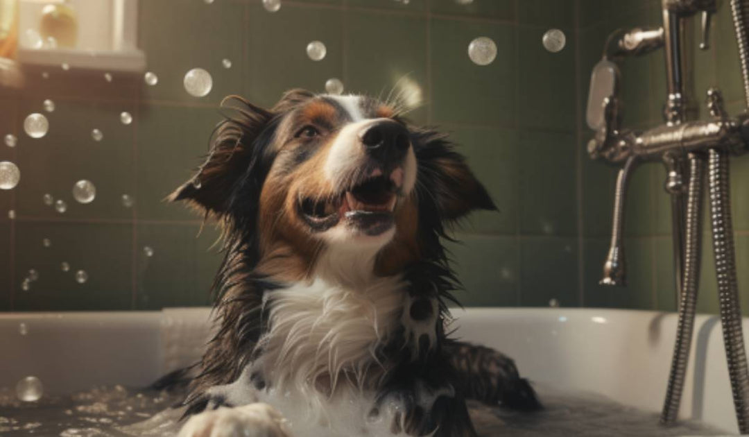 Calm Dogs During a Bath or Grooming Visit