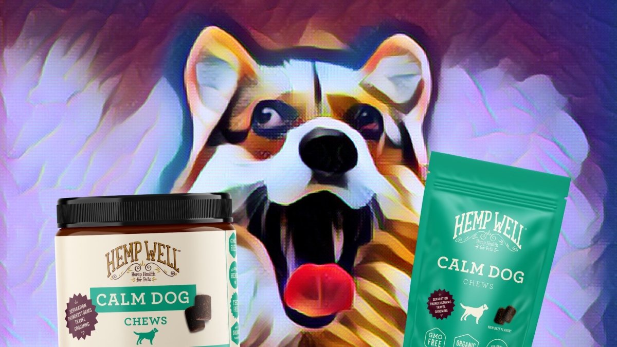 CALM: CBD Oil for Dogs Anxiety Stress - CBD Dog Health