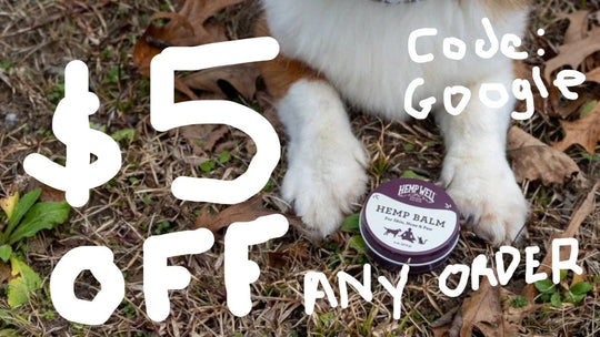Dry Winter Skin, Noses and Paws Meet Hemp Well Balm