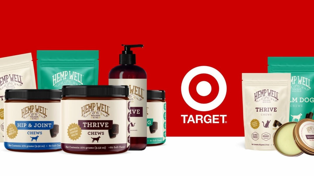Hemp Well Is Now Available For Pet Parents at Target.com