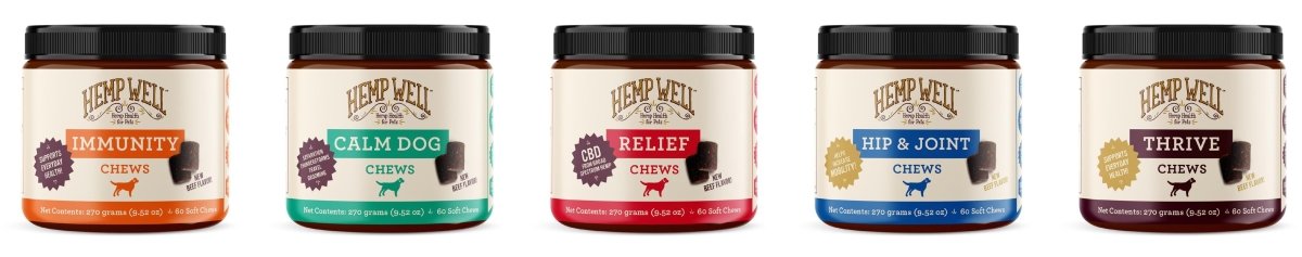 Manufacturer of hemp products for pets introduces soft chew line - Hemp Well