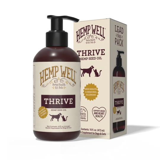 Organic USA Grown Thrive Oil for Dogs & Cats