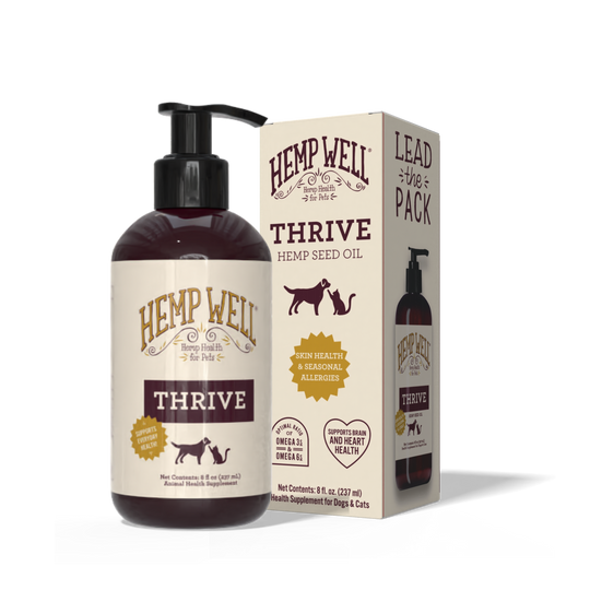 Organic USA Grown Thrive Oil for Dogs & Cats