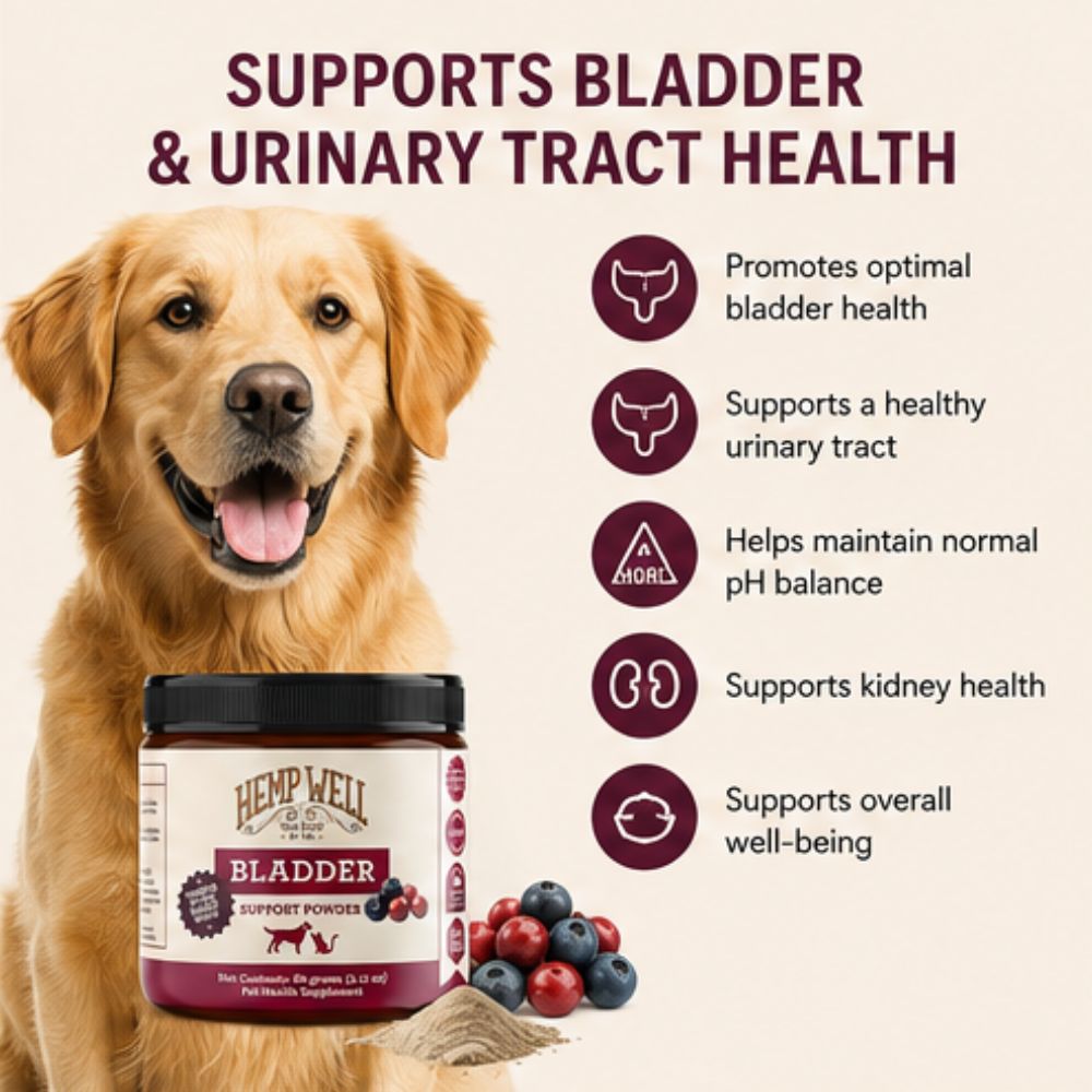 Bladder Support Powder for Dogs &amp; Cats