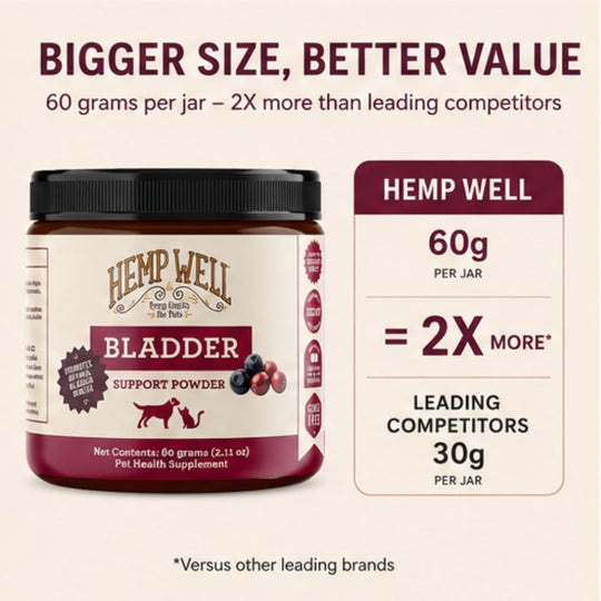 Bladder Support Powder for Dogs &amp; Cats