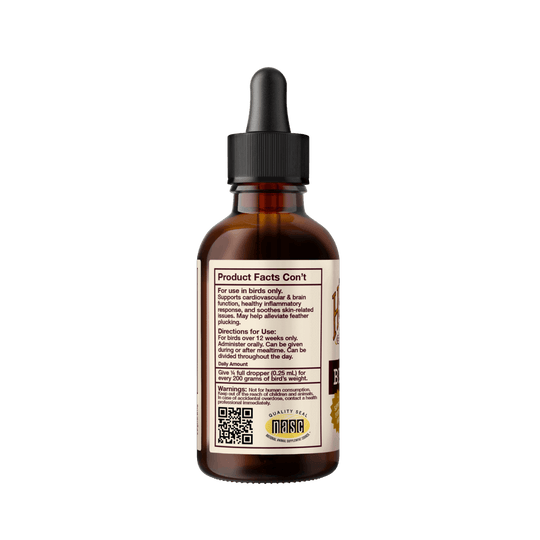 Bird Hemp Oil - Hemp Well avian hemp products bird bird health supplements