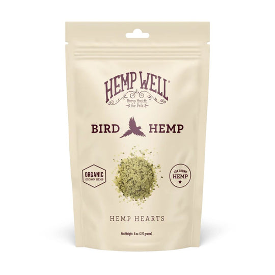 Bird Hemp Hearts - Organic, USA Grown