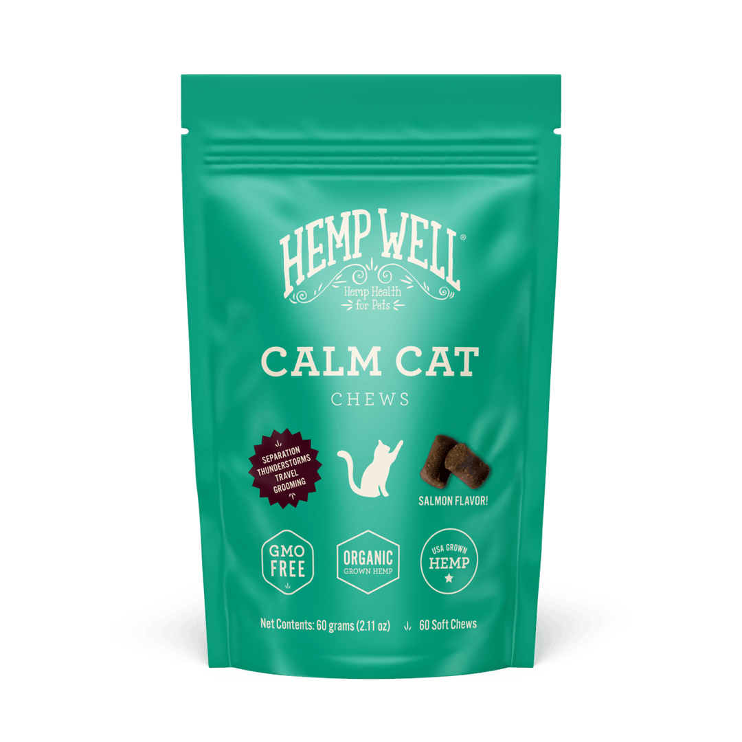 Calm Cat Soft Chews (2 pack) - Hemp Well calm Calm Pet calming