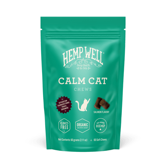 Calm Cat Soft Chews (2 pack) - Hemp Well calm Calm Pet calming