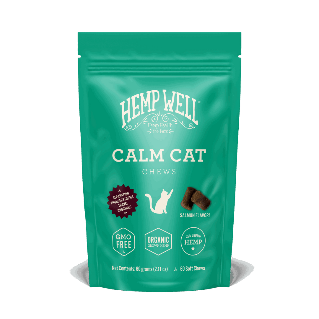 Calm Cat Soft Chews - Hemp Well calm Calm Pet calming