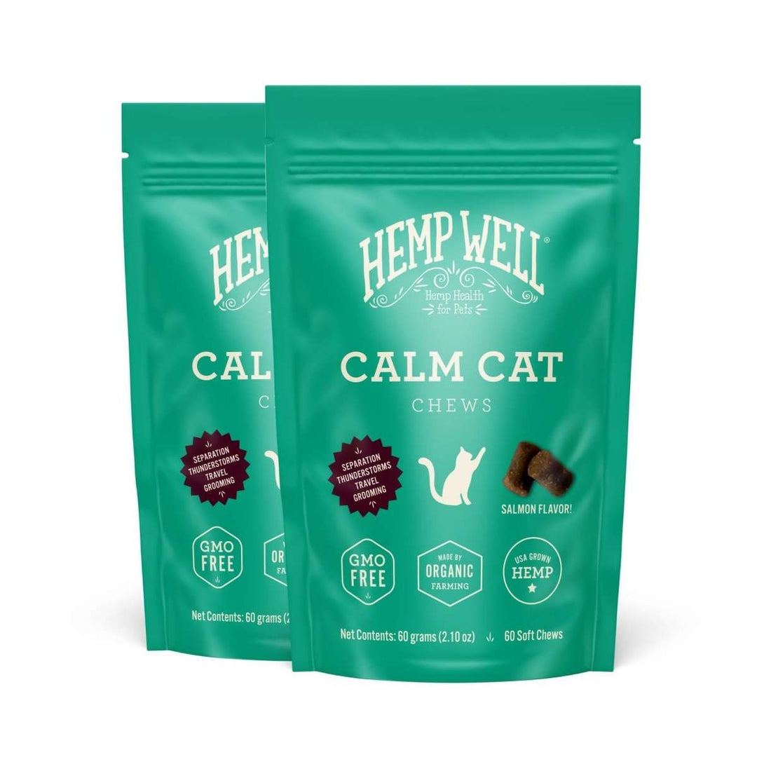 Calm Cat Soft Chews - Hemp Well calm Calm Pet calming