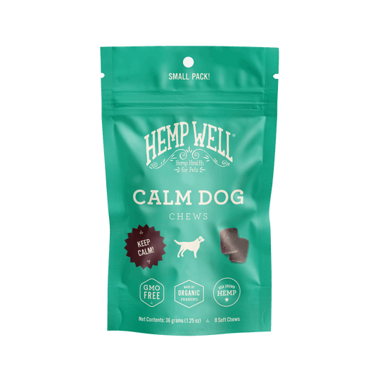 Calm Dog Soft Chews - Hemp Well anxiety calm Calm Dog