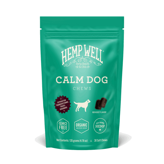 Calm Dog Soft Chews - Hemp Well anxiety calm Calm Dog
