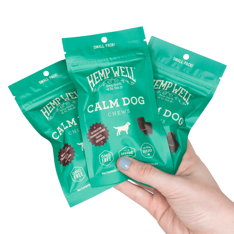 Calm Dog Soft Chews - Hemp Well anxiety calm Calm Dog