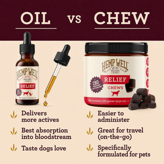 Hemp Well Relief: CBD Soft Chews for Dogs