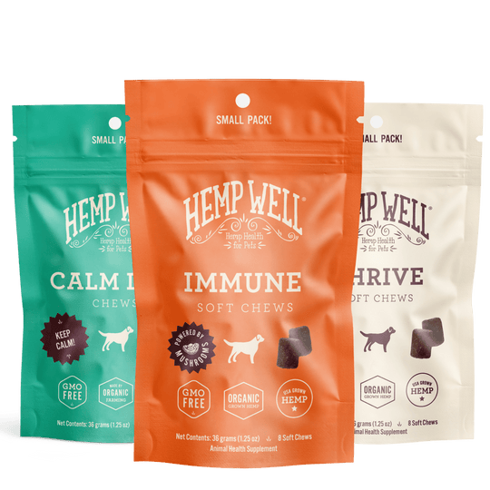 Dog Soft Chew Small Pack Sampler - Hemp Well