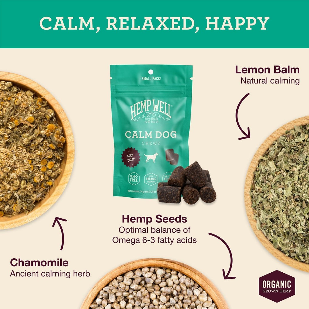 Dog Soft Chew Small Pack Sampler - Hemp Well