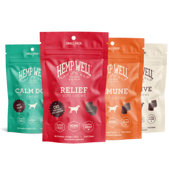 Dog Soft Chew Small Pack Sampler - Hemp Well
