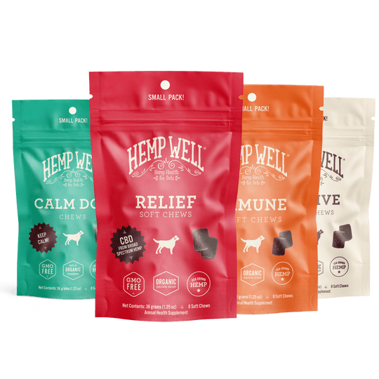 Dog Soft Chew Small Pack Sampler - Hemp Well