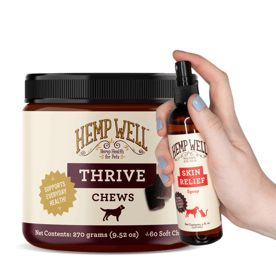 Healthy Dog Skin Bundle - Hemp Well dog skin allergy dog skin health