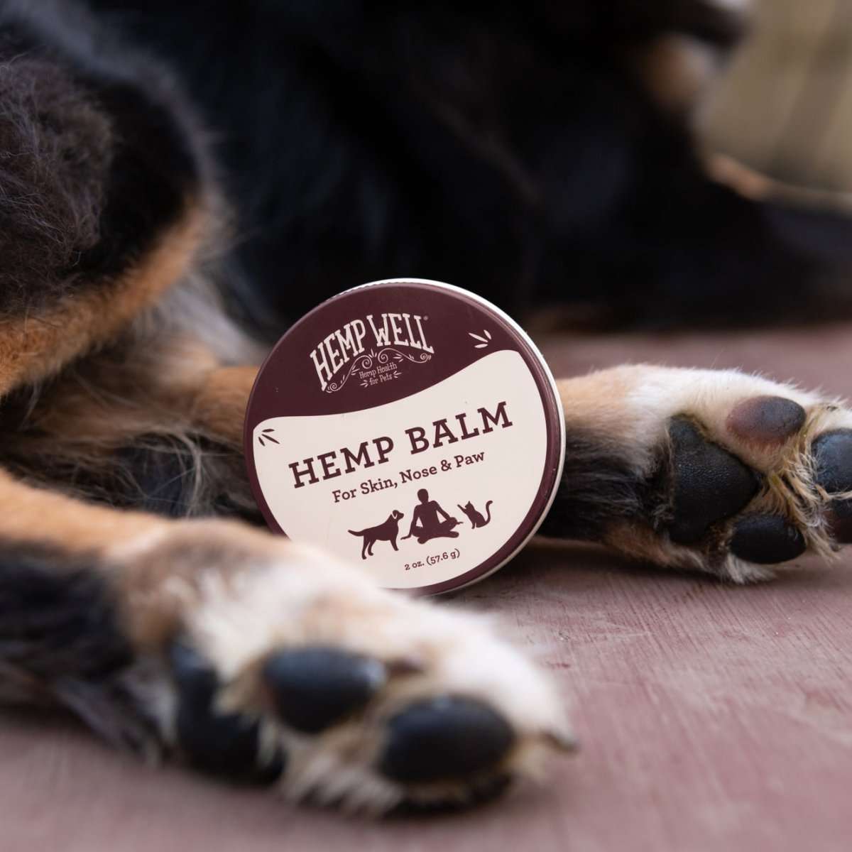Hemp Balm - Organic, USA Grown Hemp - Hemp Well allergies balm cat tag4 organic over 1,000,000 pets love Hemp Well