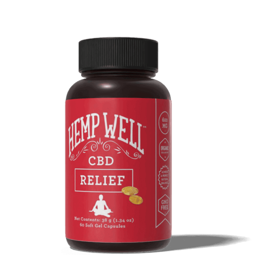 Human Soft Gel CBD Capsules – 60 Count | 30 - Day Supply - Hemp Well® tag4 organic over 1,000,000 pets love Hemp Well