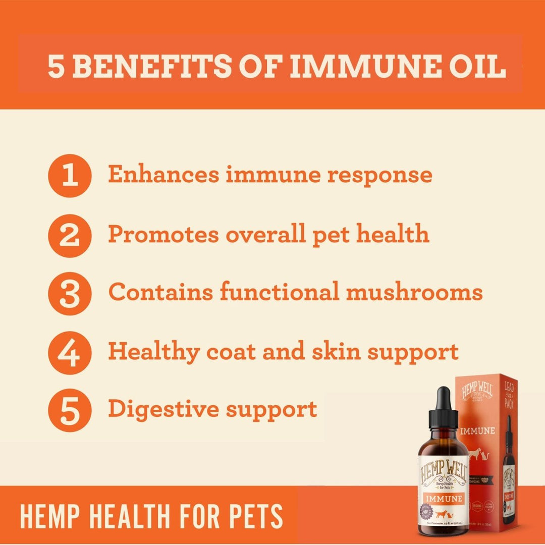 Immune & Gut Health for Dogs & Cats - Hemp Well cats dogs hemp