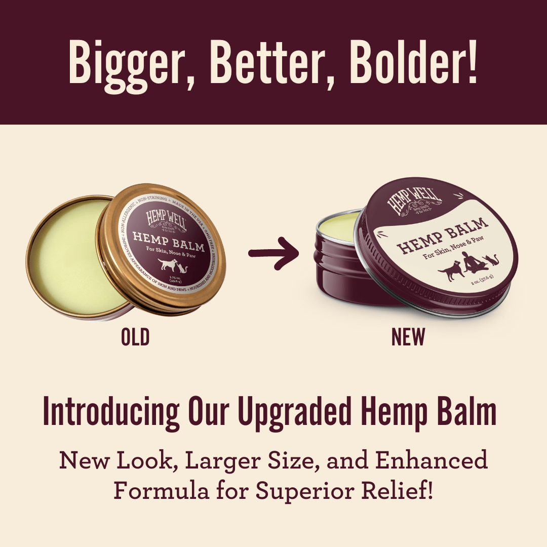 NEW Hemp Balm - Hemp Well allergies balm cat