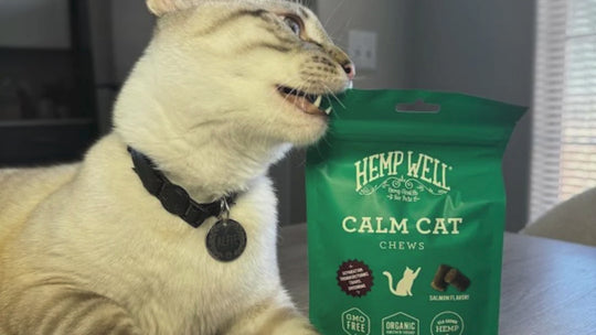 Calm Cat Soft Chews - Organic, USA Grown