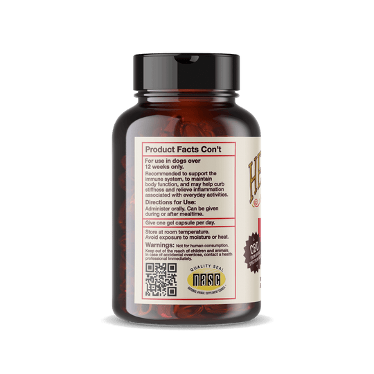 Relief (CBD) Capsules for Dogs - Hemp Well CBD dog capsules