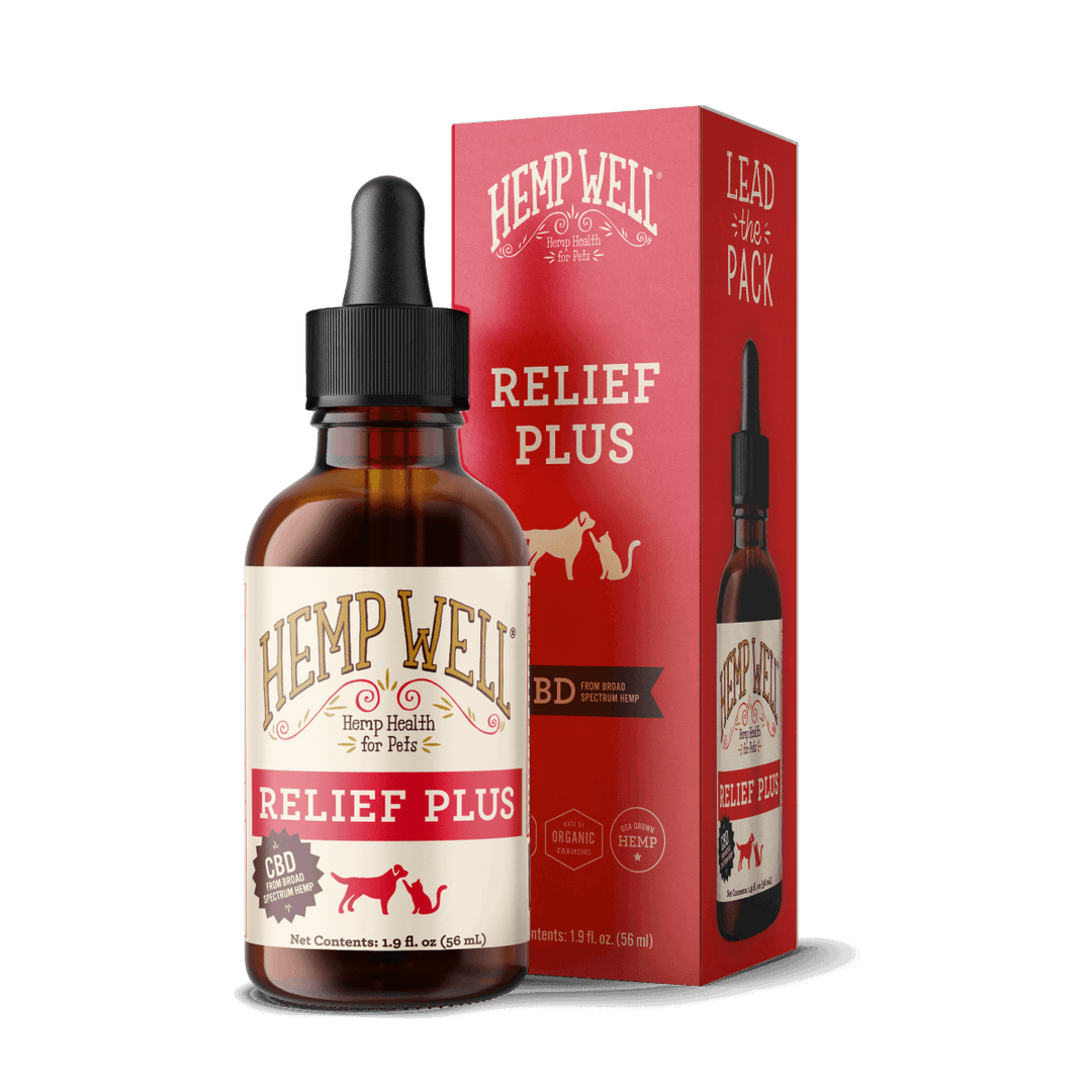 Relief Plus (CBD) Oil - Hemp Well cat cbd CBD CBD for dogs