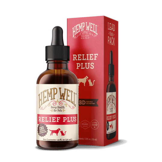Relief Plus (CBD) Oil - Hemp Well cat cbd CBD CBD for dogs