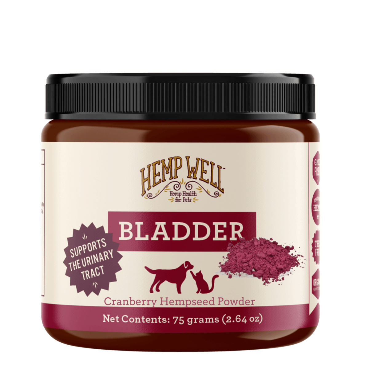 Bladder Support For Dogs & Cats - Hemp Well bladder cat dog