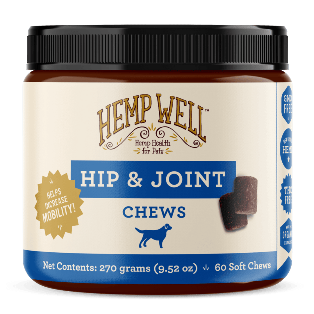Hip & Joint Dog Soft Chews - Hemp Well dog hip Hip Joint Dog