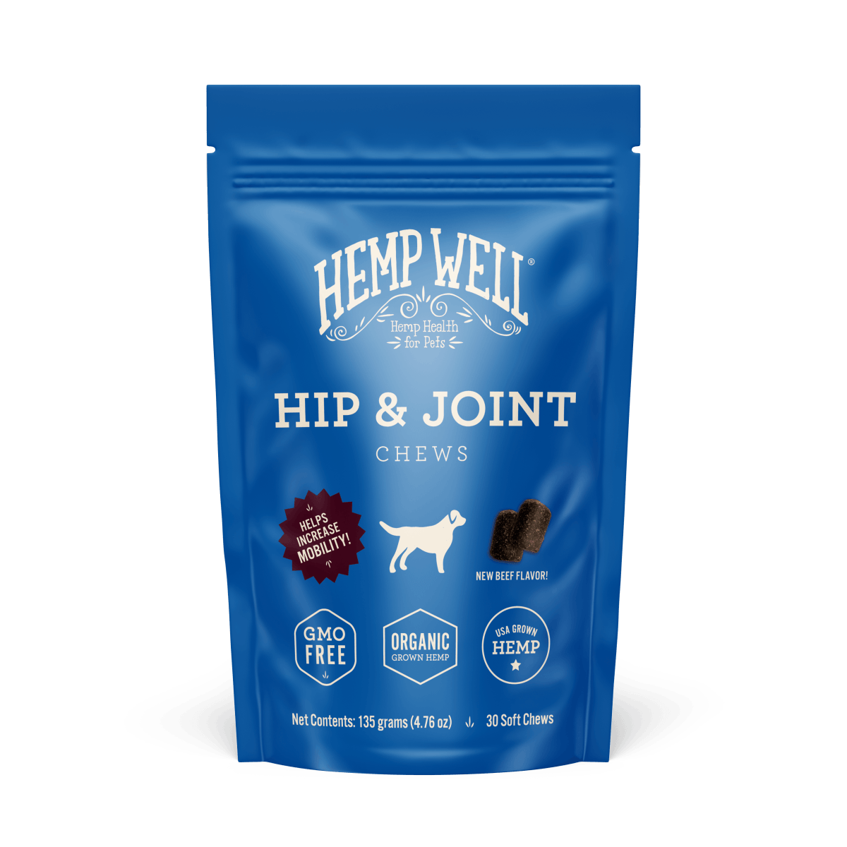 Hip & Joint Dog Soft Chews - Hemp Well dog hip Hip Joint Dog