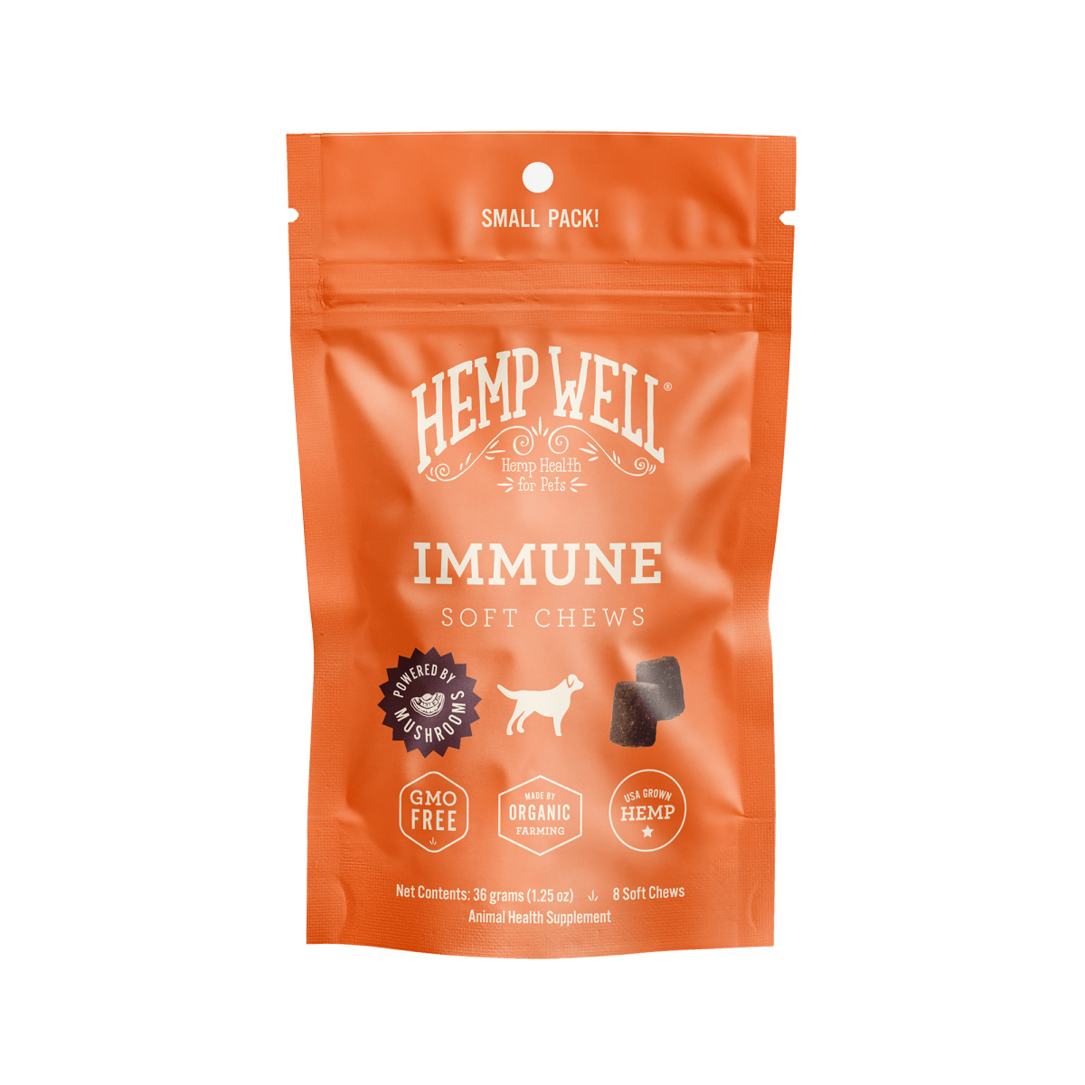 Immune Support Dog Soft Chews - Hemp Well